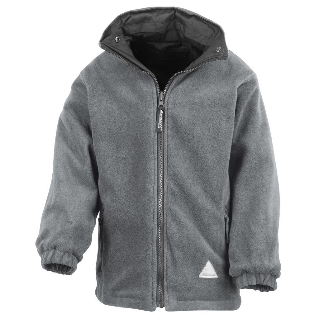 Result Детская/детская двусторонняя флисовая водонепроницаемая куртка Storm Stuff с защитой от катышков