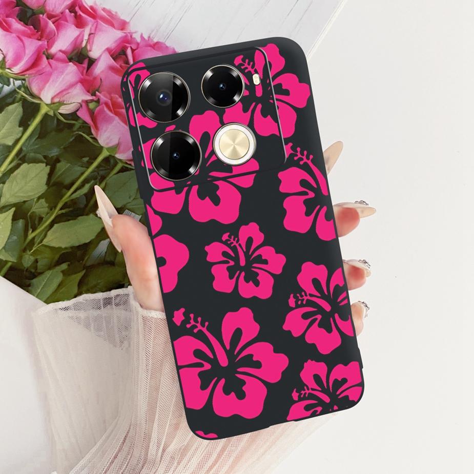 For Infinix Note 40 40X 5G Case X6852 New Butterfly Painted Cover Soft Silicone Case For Infinix Note 40 Pro Plus Note40 X Shell