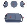 12L Fluted Collect Pan Oil Drain Container Can Accessories with Handle Oil Can Reservoir Tank for Car Motorcycles Garage