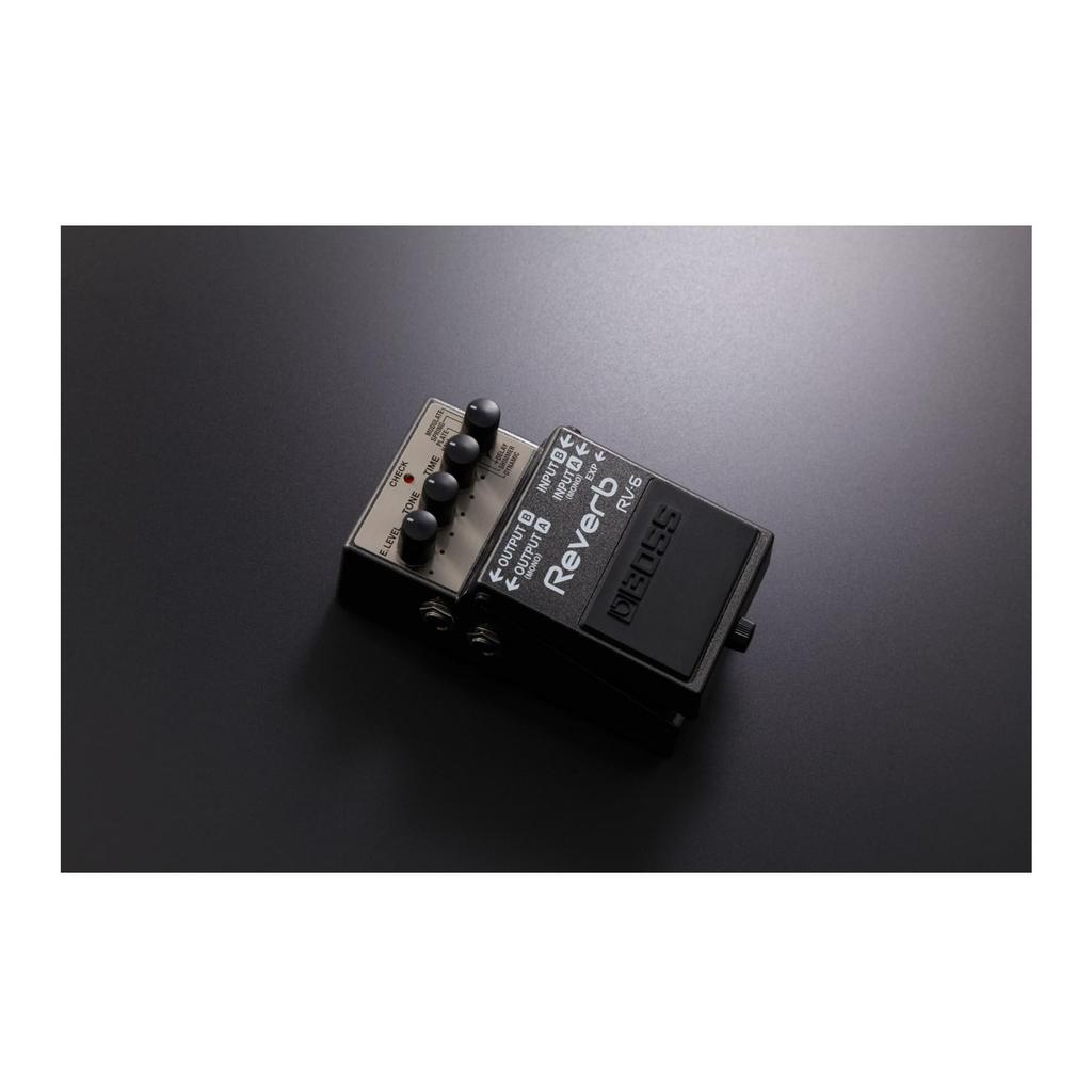 BOSS RV-6 Reverb Effects Pedal 8 Modes Guitar Compact Analog Processing Quality