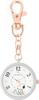 Pocket Watch Keychain Watch Analog Snoopy Color Case KC Watch G Gray [Fieldwork] Women's PNT049-2