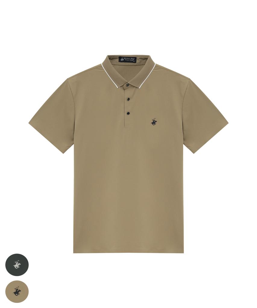 Мужская стильная классическая футболка с коротким рукавом BHPOLOCLUB Ts002
