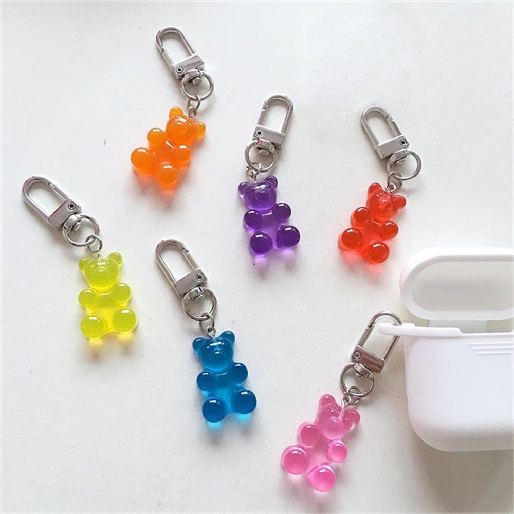 Lover Original Charm Animal Earphone Cover Trinket Jewelry Key Ring Fashion Accessories Key Chain