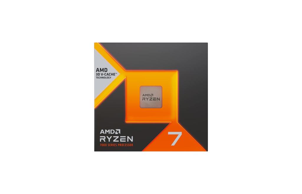 AMD ЦП ЦП Ryzen 7 без кулера 8 ядер 16 потоков 104 МБ 120 Вт Авторизованный дистрибьютор продукт 7800X3D, 4.2 ГГц / 100-100000910WOF