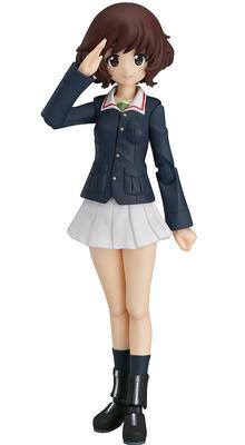 Figma Girls Panzer Юкари Акияма окрашены подвижные и (немасштабная фигурка из АБС и ПВХ)