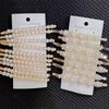 Classic Style Korean Fashion Alloy 3-6mm Freshwater Pearls  Hair Clips Hairpins Set for Fashion Girls