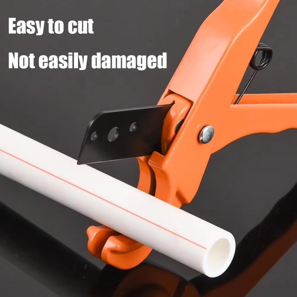 Maximum 32mm Opening Pipe Cutter Manual Tubing Cutting Tool for PEX PVC PPR Plastic Pipe
