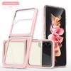 Модный прозрачный чехол с защитой от царапин для Samsung Galaxy Z Flip3 Flip 4 Flip4 5g Flip 3, чехлы для мобильных телефонов с защитой от падения