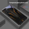 Механический Крутой Желтый Для Samsung Galaxy A15 5G 54 4G 51 50 24 35 90 71 12 51 53 52S 80 22 34 Черный Чехол для телефона из закаленного стекла
