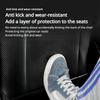 For Tesla Model3 Highland/Model Juniper 2025 Seat Kick Pad Leather Back Anti Kick Protectors Cover Mats Seatback Pad Accessories
