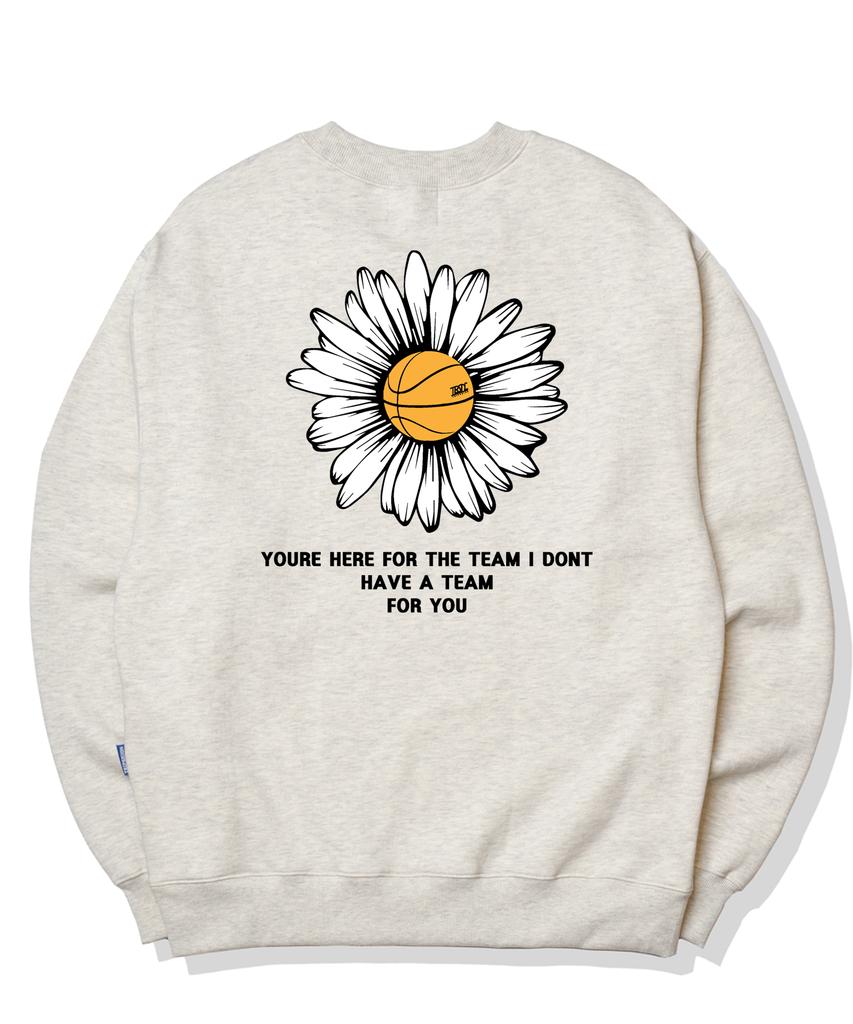 TRIPSHION Big Daisy Logo Crew Neck - 9 Colors (B Type)