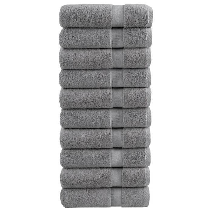VidaXL Premium Bath Towels 10 Pcs, Shower Towels, Bath Sheets, Guest Towels of 137313