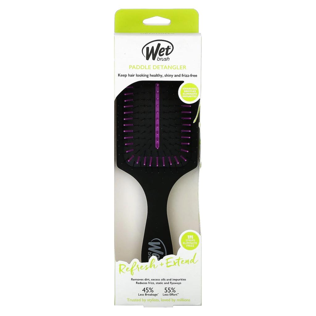 Wet Brush Paddle Detangler, Refresh + Extend, 1 Brush