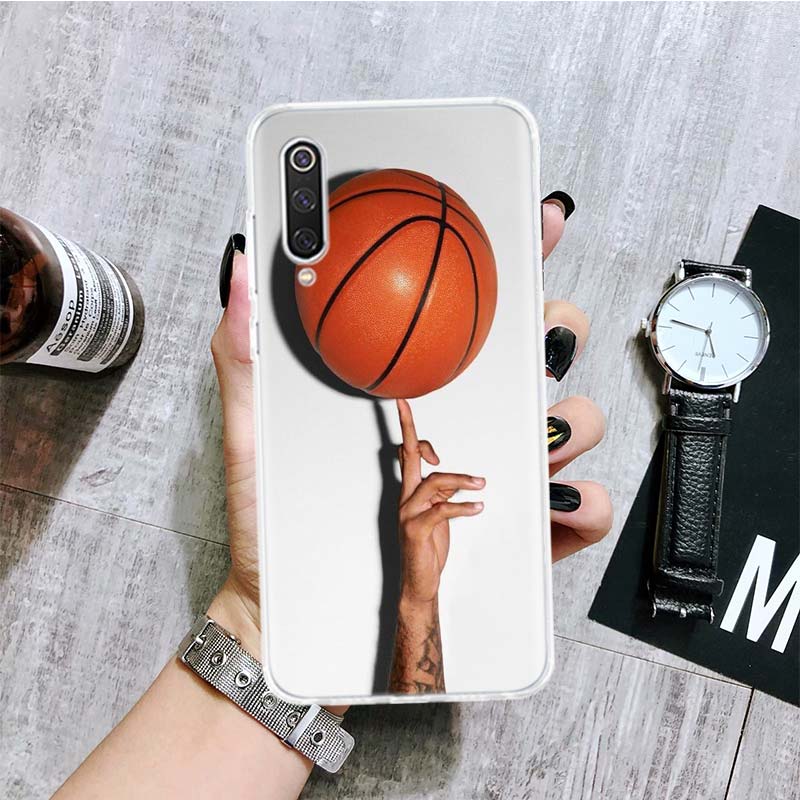 Чехол для телефона с рисунком баскетбольного кольца и мяча для Xiaomi Redmi Note 15 14 13 12S 12 Pro Plus 11S 11E 11 11T 10S 10 Art Мягкий чехол с узором Re