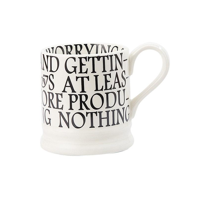 Керамическая кружка с английским алфавитом, французская ретро чашка для кофе и воды, чувство дизайна, для офиса, гостиной, для завтрака для девочек, чашка для воды