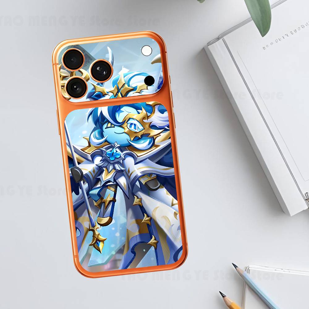 Shadow Milk Cookie For Iphone 17 Pro ProMax Back Protective Decorative Sticker Back Cover