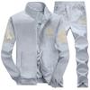 Fashion Outdoors Winter Spring Tracksuits Men Jackets + Pants Tracksuit and Sweatshirts