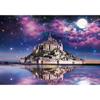 Mont-Saint-Michel Castle Jigsaw Puzzle T-A10-1027, Mixed Colors, 1000 Pieces Jigsaw Puzzle, Childrens Games, Educational Toys