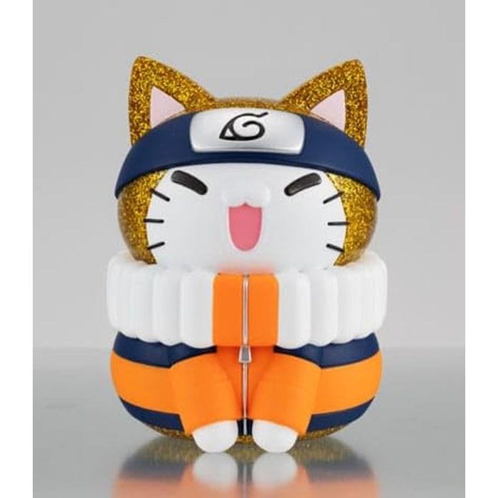 Megahouse Uzumaki Naruto Gold View Mega Cat Project Naruto -Naruto- Giant Nyarto Series Reboot Multicolor Collector Figure MH839528