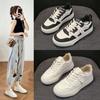 White Shoes for Women Genuine Leather Shoes New Summer Platform Sneakers All-Matching Casual Sports Pumps Tide