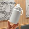 Термоизолированная бутылка для воды из нержавеющей стали с крышкой-поилкой для спорта и путешествий