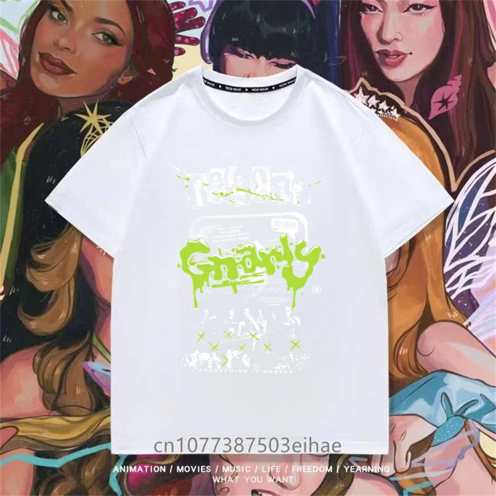 Fashion Katseye Portrait Print T Shirt Unisex Short Sleeve Boys Girls Megan Daniella Manon Lara Sofia Yunchae Kpop Street