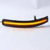 2pcs Dynamic LED For Ford Explorer Euro LHD 2011-2017 2018  Side Mirror Turn Signal Light Indicator Blinker Sequential Lamps