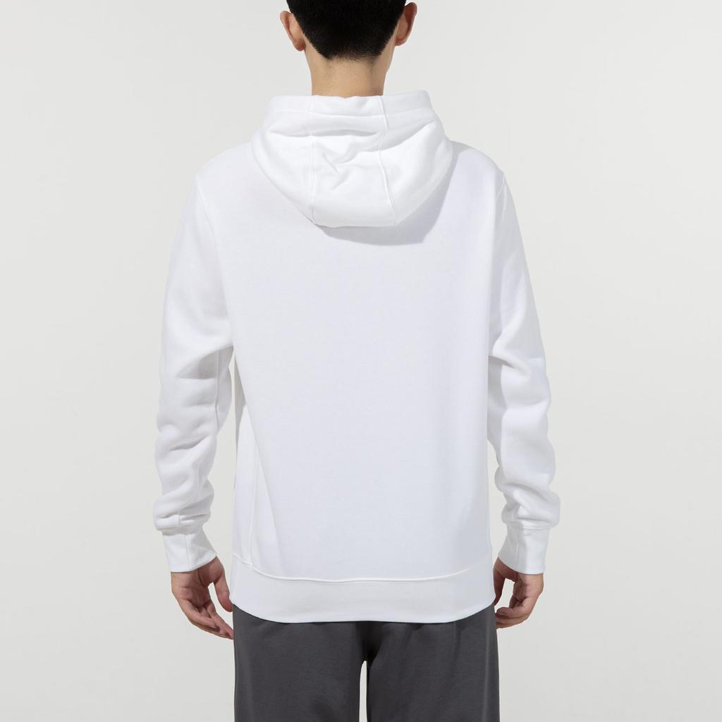 Nike Спортивная одежда Swoosh Brand Pullover Hoodie Men Hoodie White DM2395-100
