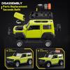 ОСО 1:32 Suzuki Jimny Сборная версия Литой металлический модель-конструктор Автомобильная игрушка Украшения Декоративное модное украшение В подарок другу