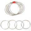 4Pcs/set Magic Rings Fun Toys Magical Tricks Classic Linking Iron Hoops Playing Props Close-up Magic for Beginner Magicians TMZ