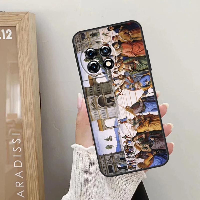 Чехол-краска в стиле Ренессанса для OnePlus Nord 5 CE 4 3 2 Lite N20 N30 OnePlus 15 13 12 R 10T 13T 10R 8T 9 10 11