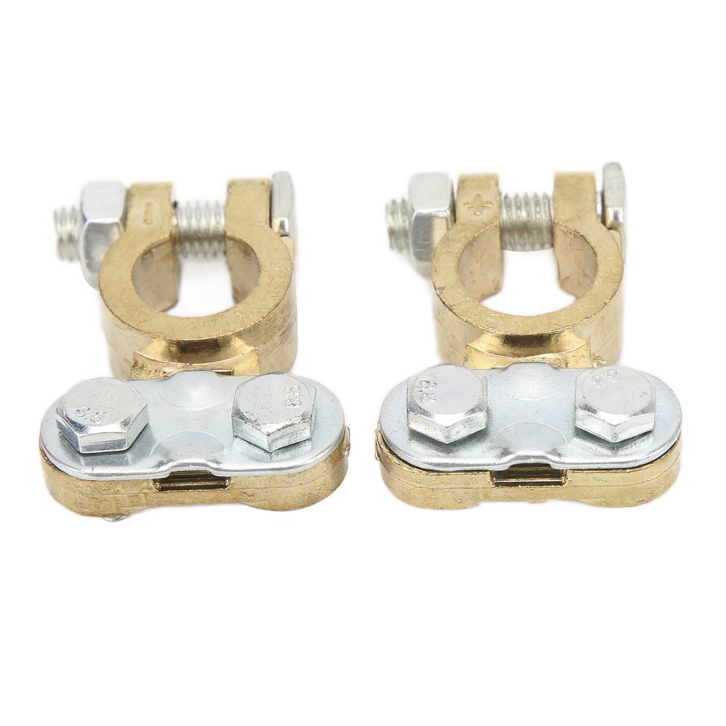 1 пара клемм автомобильного аккумулятора, устойчивые к коррозии металлические зажимы для клемм аккумулятора для автомобилей