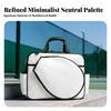 Racket Bag with Front Pocket Spacious for Club Matches, Gym Visits
