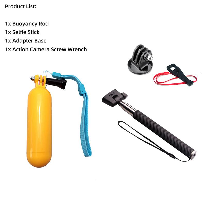 Для SJCAM SJ4000 Рама Штатив Селфи Палка Плавающая Палка Костюм Для SJCAM SJ4000 SJ4000 WIFI SJCAM SJ4000AIR Экшн Камера