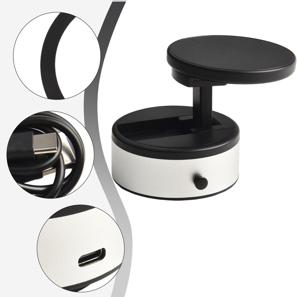 Daily Use 360° Vacuum Phone Holder Folding Car Phone Holder 360° Rotation ABS Material Laptop Screen Adsorption