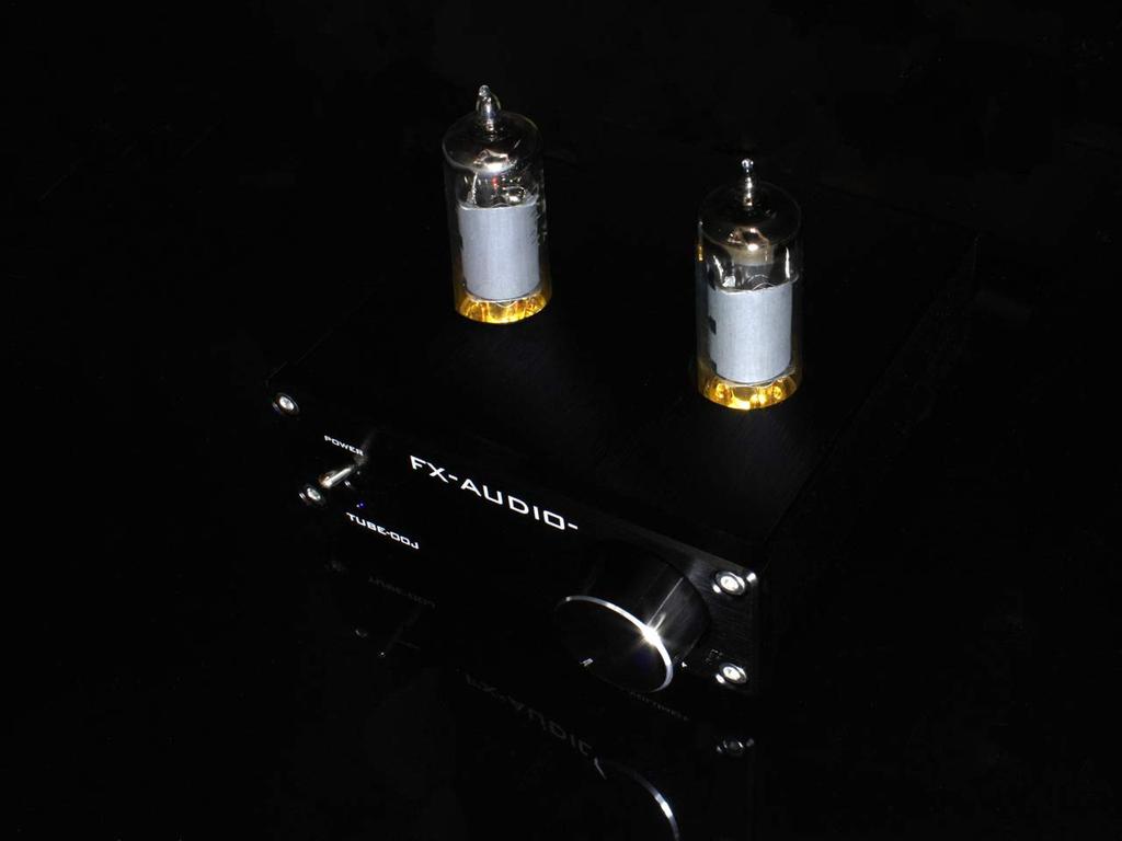 Authentic Vacuum Tube Line Amplifier FX-AUDIO- TUBE-00J (black)