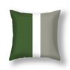 Light Luxury Green Short Plush Sofa Pillow Dark Green Geometric Pattern Pillow Bedside Cushion Cushion Pillow Cover