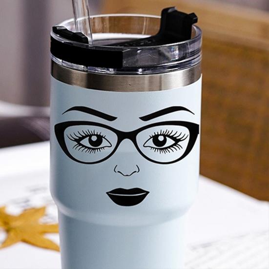 6 листов наклеек для лица губы глаза брови нос наклейки самоклеящиеся наклейки для лица женщины для поделок своими руками цветочные горшки украшение для праздничной вечеринки