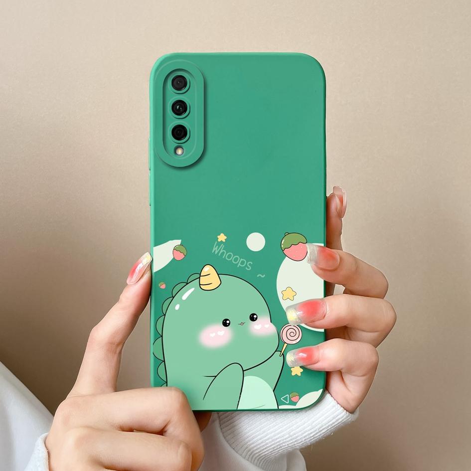 Чехол для телефона Huawei P Smart 2021 Y5P Y6P Y7P Y9S Y7A Y9A Симпатичный модный противоударный матовый жидкий мягкий силиконовый чехол для телефона с защитой от падения для бампера Huawei
