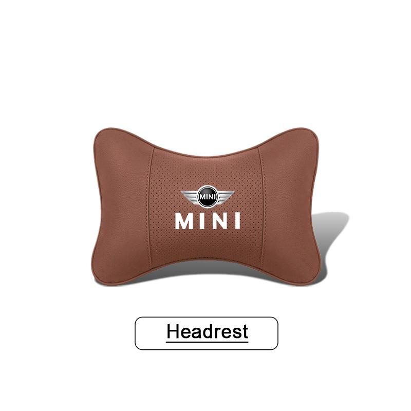 5 Color Car Headrest/Lumbar Support Car Neck PillowFor MINI Cooper R56 F56 R50 JCW Cabrio Aceman Countryman Clubman Roadster uylez55