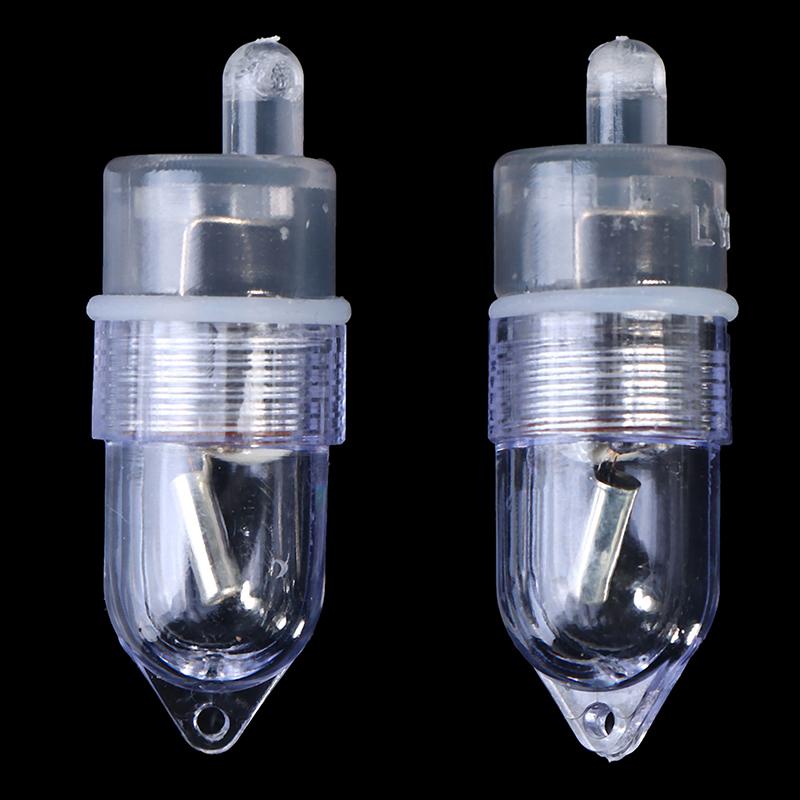 2шт светодиодный светильник для ночной удочки с умным датчиком поклевки, сигнальная лампа