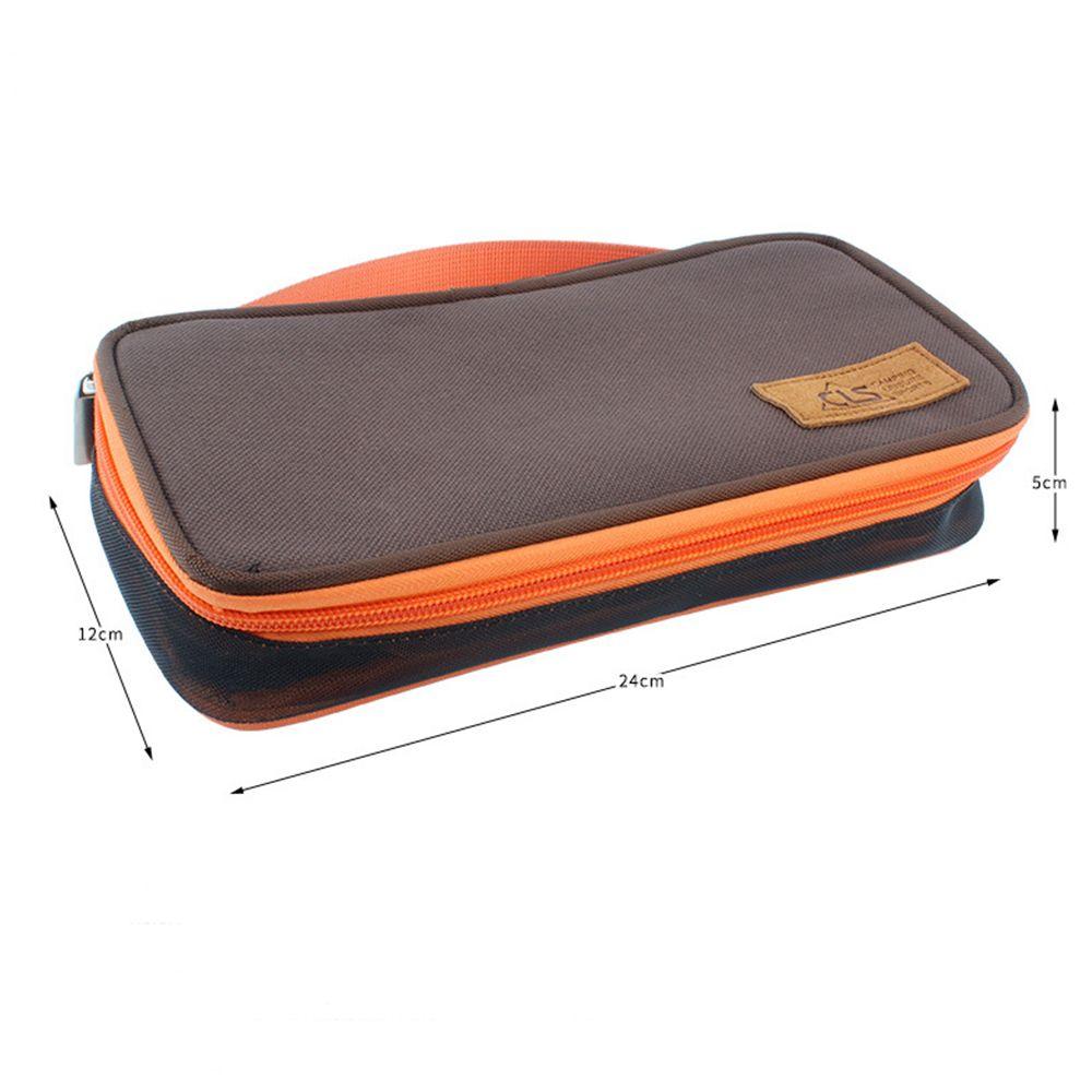 Large-capacity Camping Outdoor Storage Bag Tableware Pouch Cutlery Pouch Organizer Bag