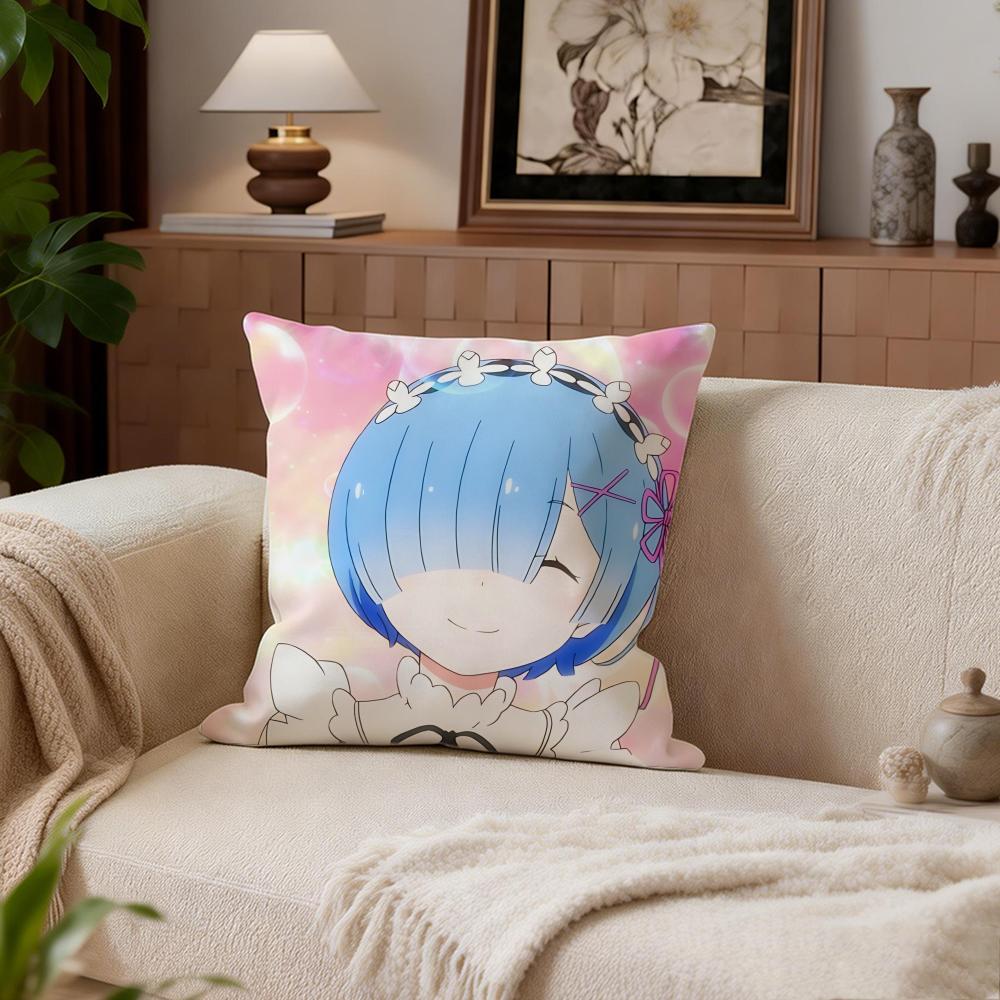 Фэнтези ReZERO Наволочка Набор Наволочек 4 шт 50x50 45x45 40x40 Наволочка Декоративная Диван Домашний Декор