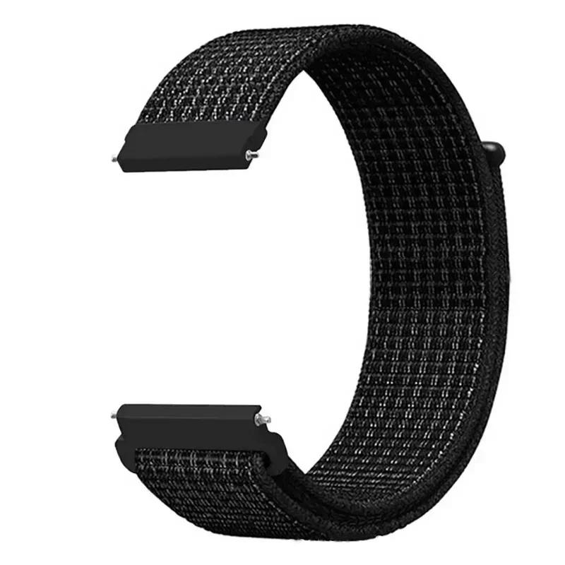 20mm 22mm Nylon Loop For Garmin Venu 3 2/SQ SQ2/Vivoactive 6 5 4 3 Watchband For Garmin Forerunner 745 965 255 245 645 55 158