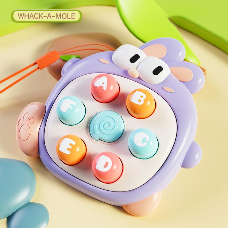 1 шт. Детский реквизит для снятия напряжения с пальцев, мини-игрушка для развития координации рук и глаз «Ударь крота»