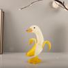 1pc Creative Cute Day Banana Friend Duck Fun Funny Birthday Gift Creative Ornaments Sand Sculpture Healing Desktop Banana