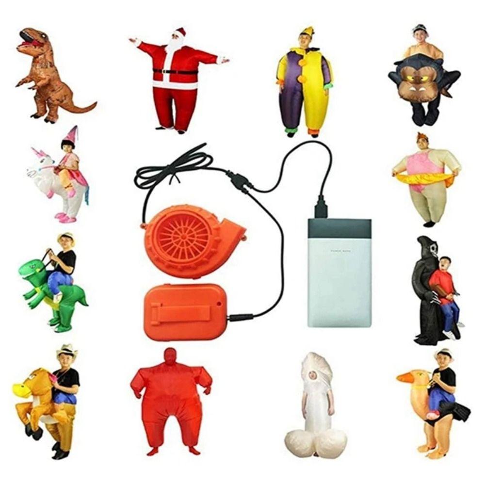 Мини-вентилятор, воздуходувка, электрический костюм, вентилятор, большой объем воздуха, воздушный насос, вентилятор, костюмы для мультфильмов