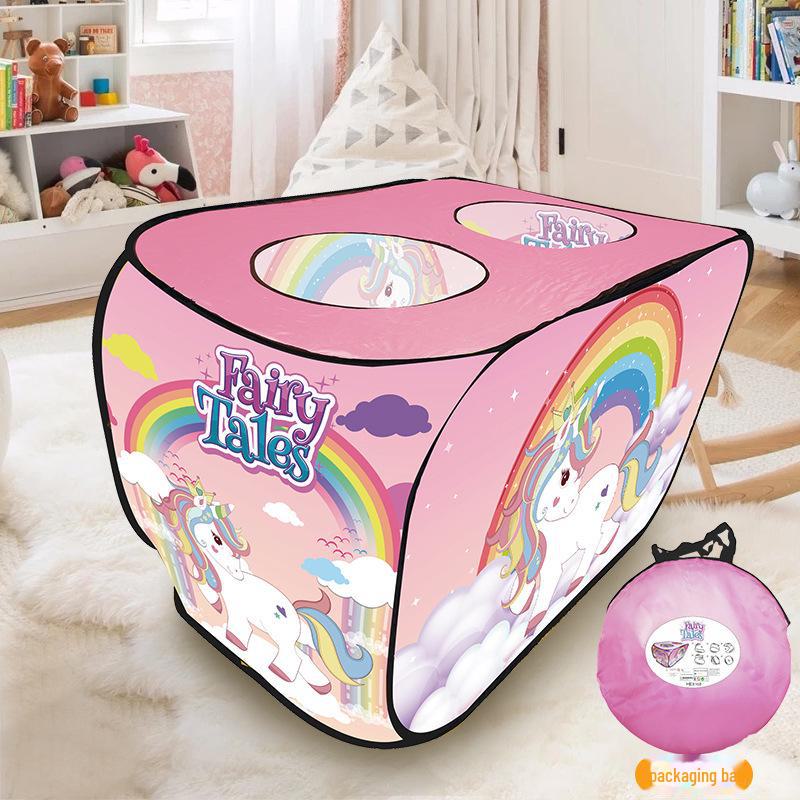 Детская складная мультяшная автобусная палатка для игр в помещении и на улице