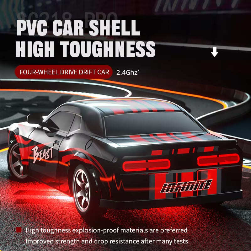 Новый SG218Pro RC Car Полный привод 1:16 высокоскоростных полноприводных тракторов, легкая гоночная машинка, игрушечная имитационная модель, детский подарок, гонки на дрифте