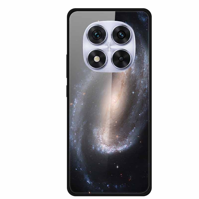 Закаленное Стекло Чехол Для Redmi Note 14 Pro Coque 14Pro Цветы Чехлы Для Телефона Для Xiaomi Redmi Note14 Pro Жесткий Задний Чехол Funda